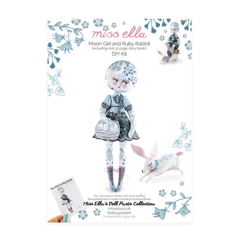 DIY Dolly Kit - Moon Girl & Ruby Rabbit