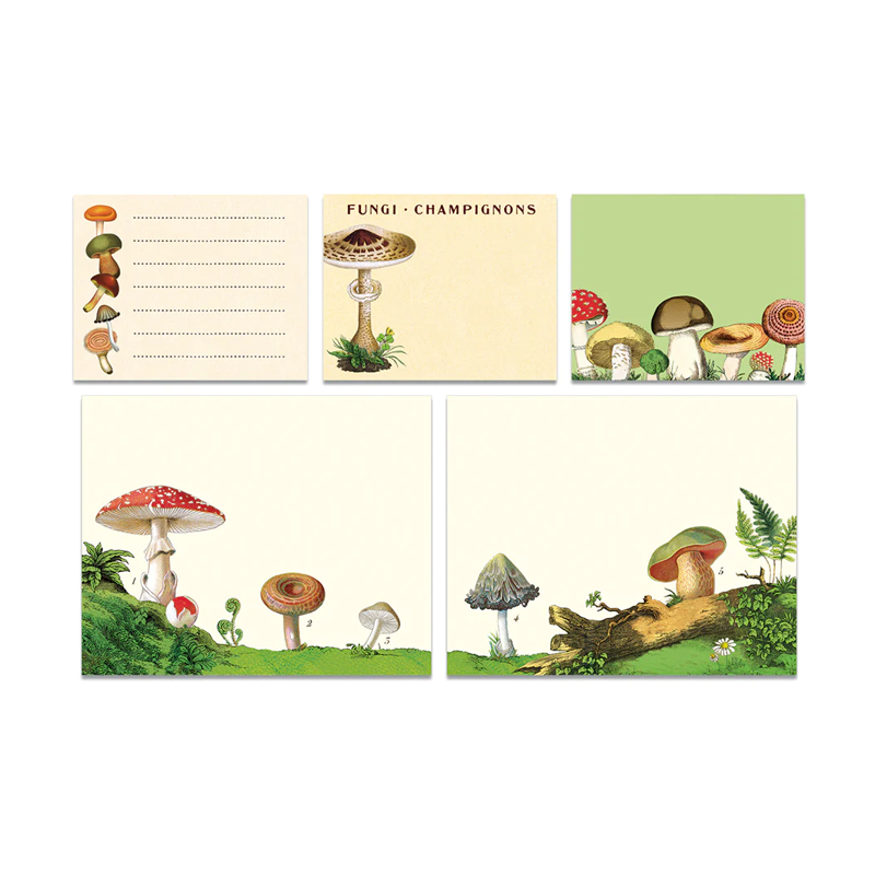 Mushrooms Sticky Notes