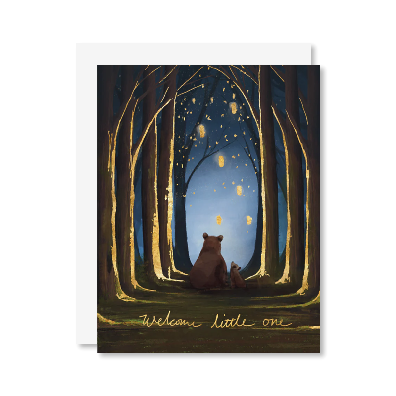Nighttime Cub Single Card