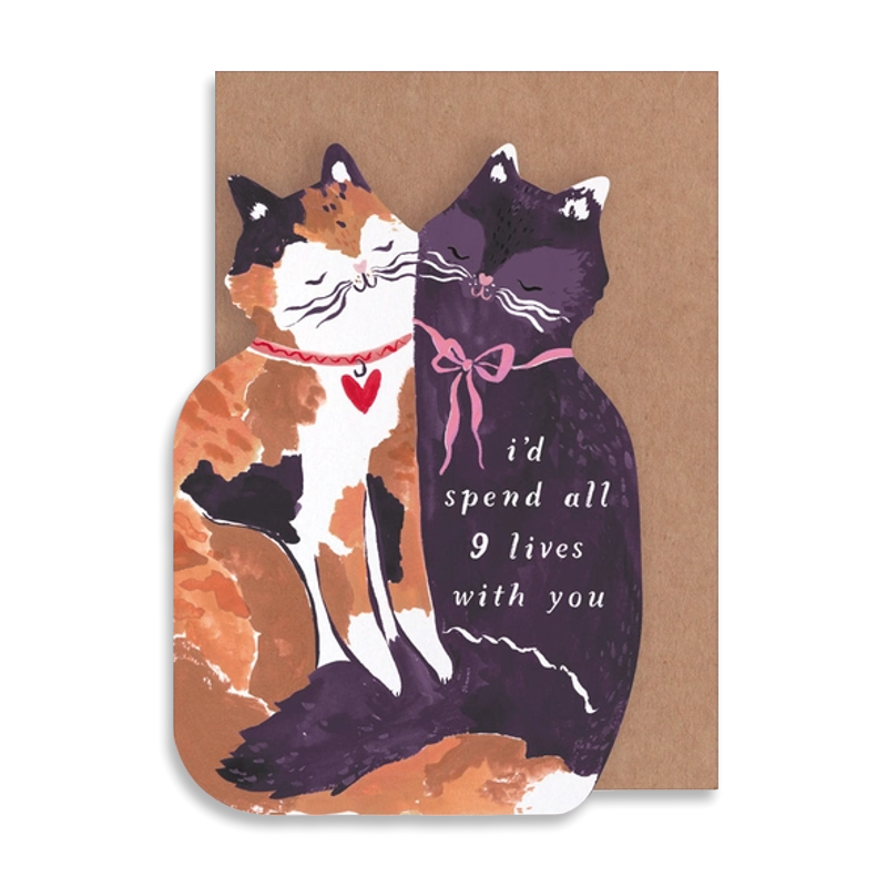 Nine Lives Cats Single Card