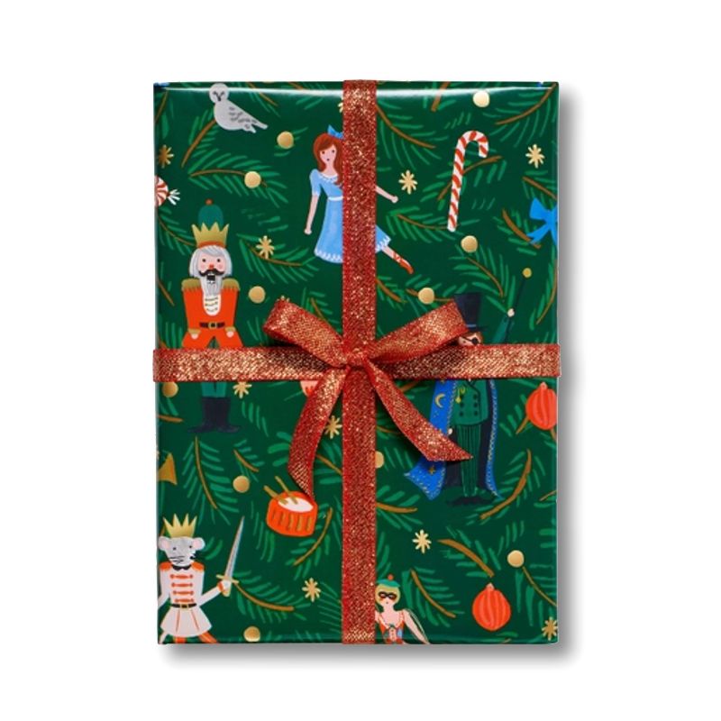 Rifle Paper Co. Nutcracker Continuous Wrapping Roll