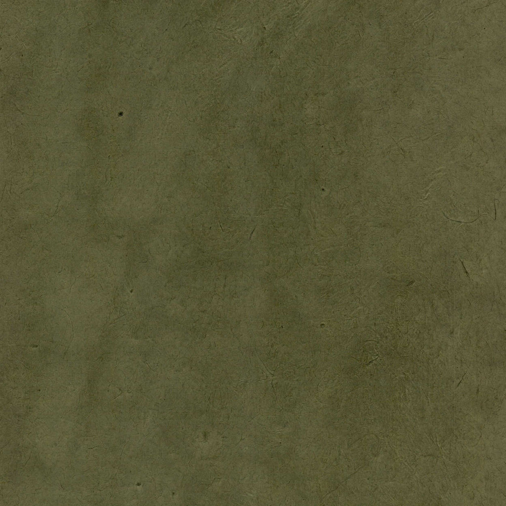 Solid Colour Lokta - Olive Green