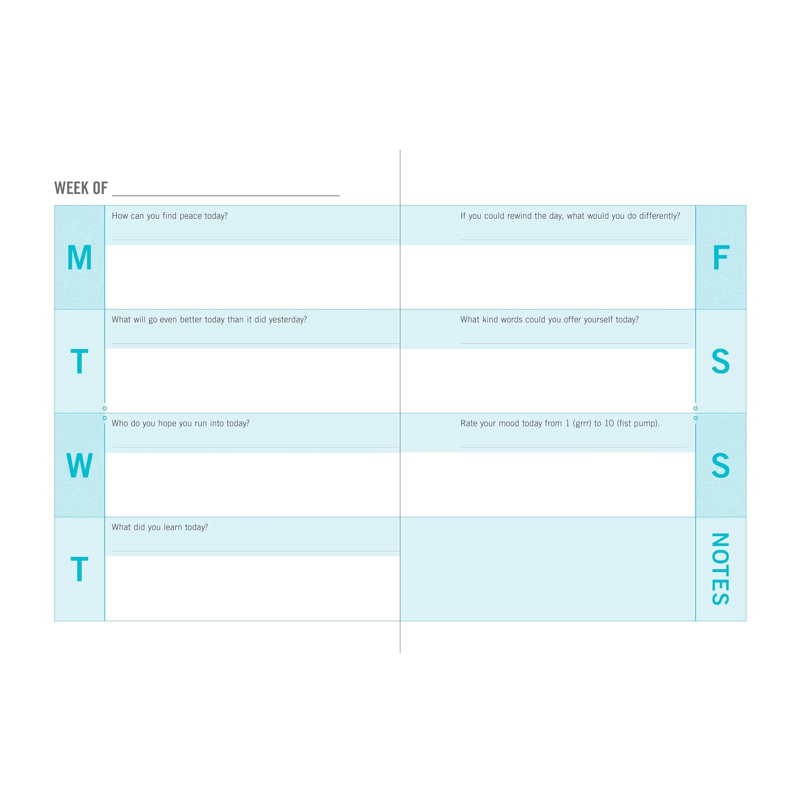 One Question A Day Weekly Planner