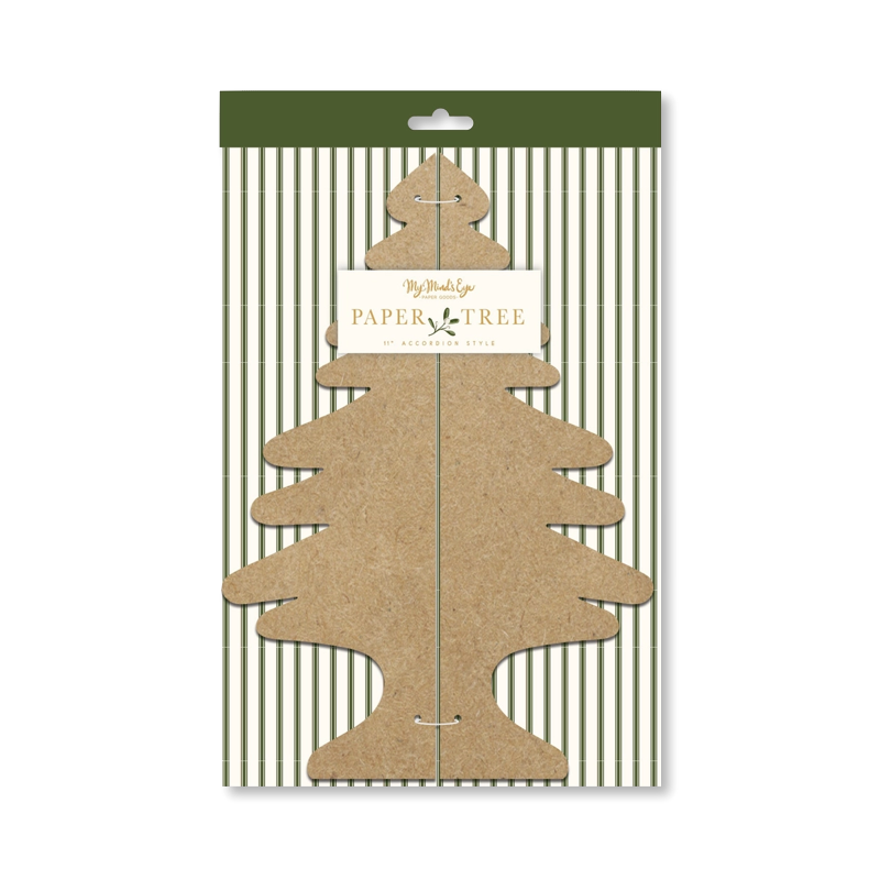 Christmas Memories Kraft Paper Tree