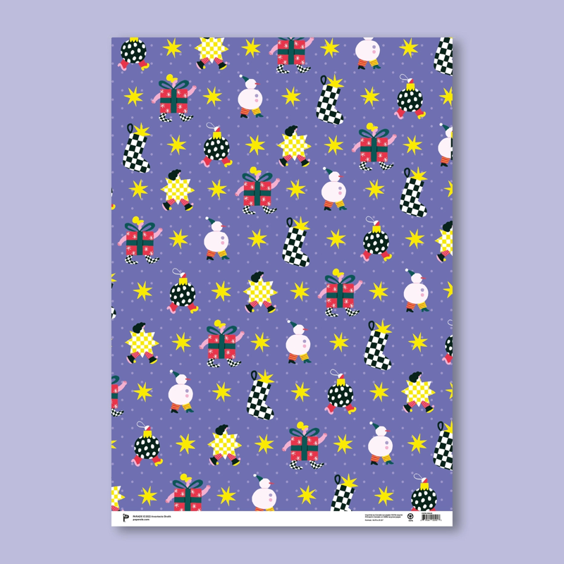 Parade Gift Wrap Sheet