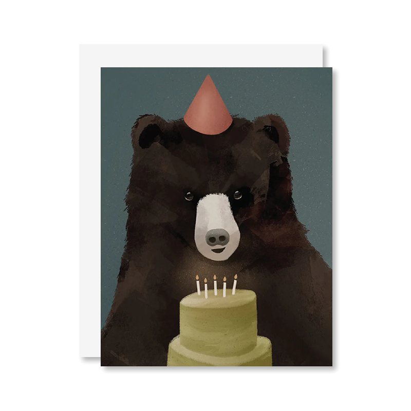 Party Bear Single Card