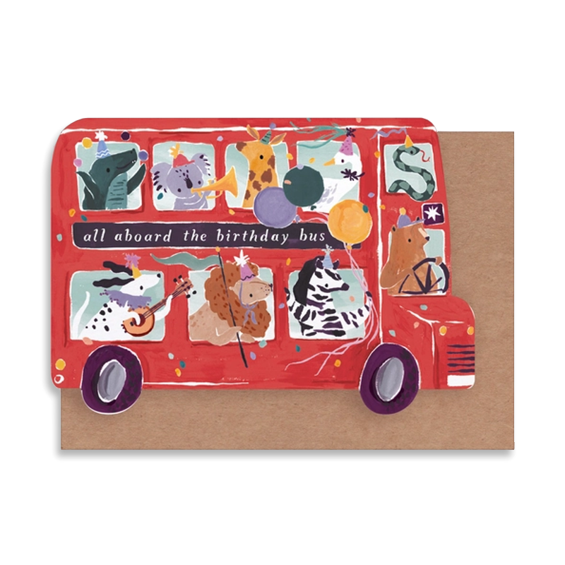 Party Bus Single Card