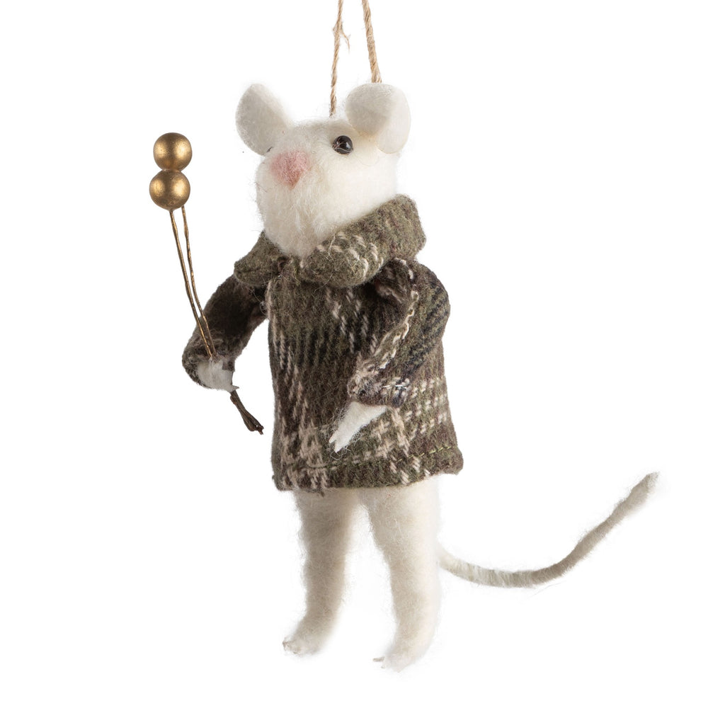 Pleasant Peter Felt Ornament