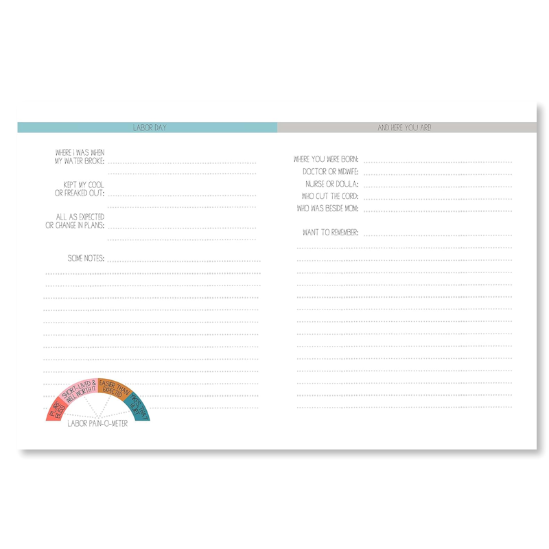 Pleased To Meet You! Baby Journal