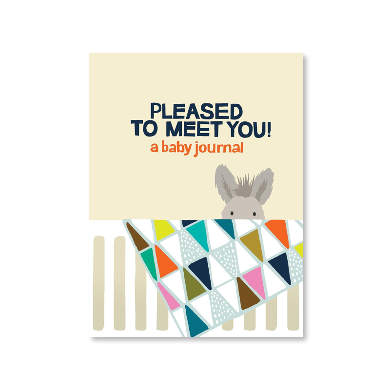 Pleased To Meet You! Baby Journal