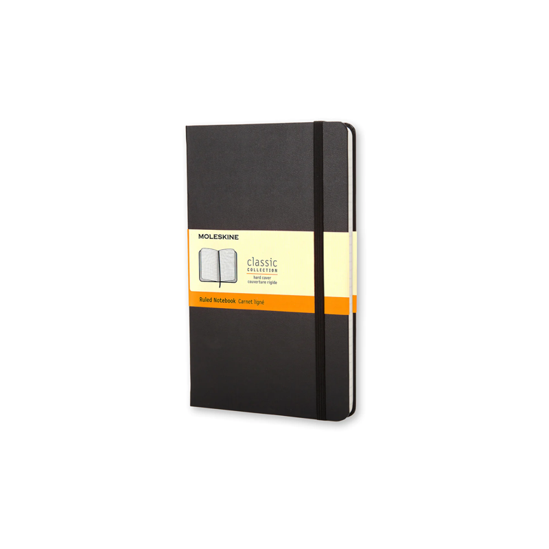 Pocket Hard Cover Ruled Notebook