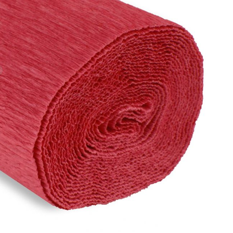 180g Crepe - Pretty Pinkish Rusty Red (17A/6)