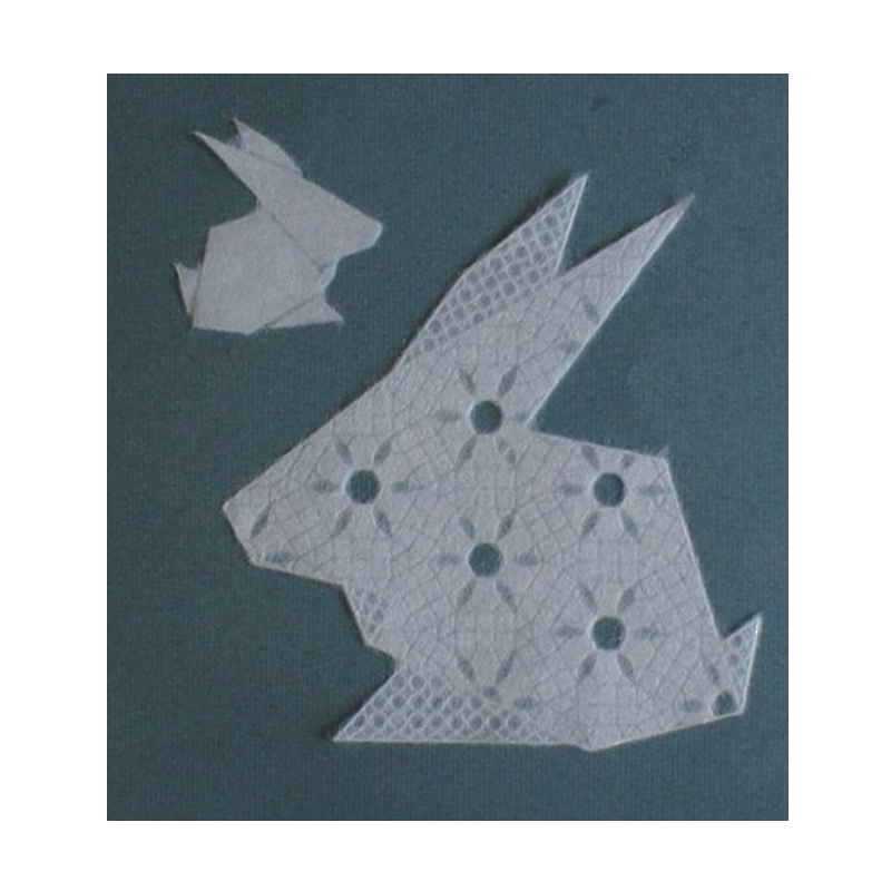 Origami Rabbit #202 Washi Ornaments