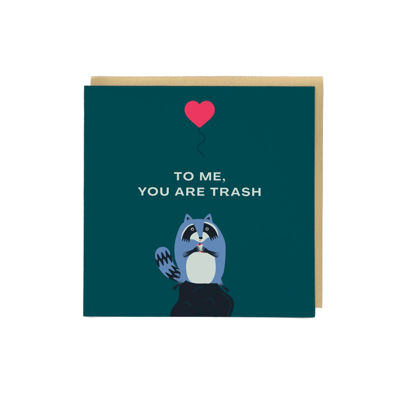 Raccoon Single Card