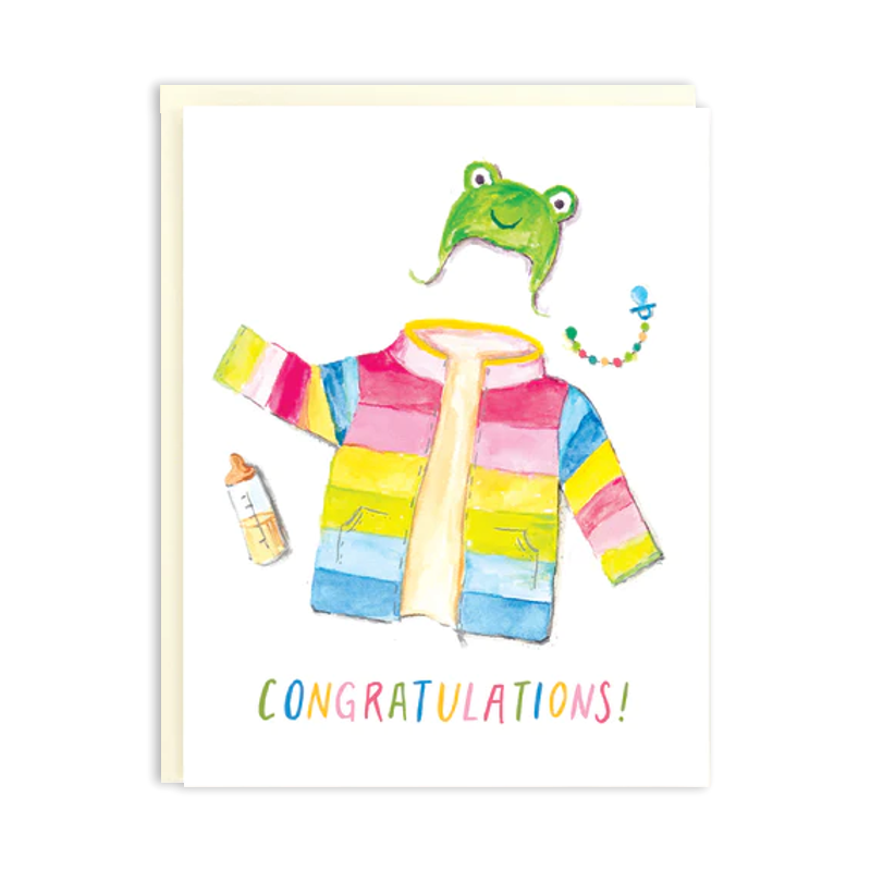Rainbow Baby Single Card