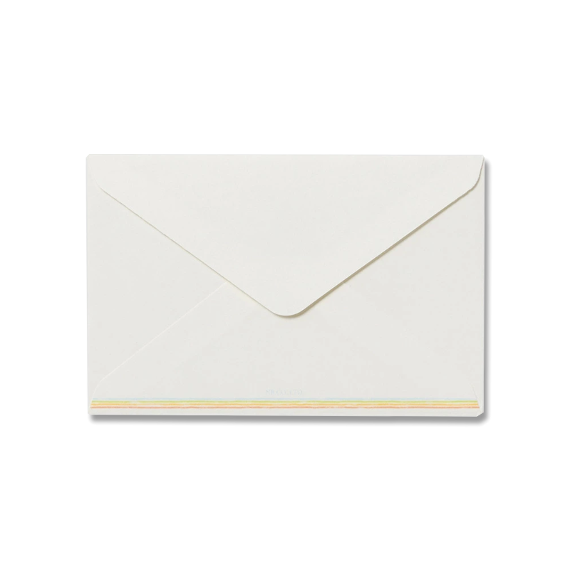 Rainbow Border Stationery Set