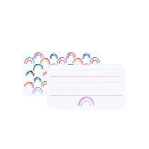 Rainbow Mini Note Cards