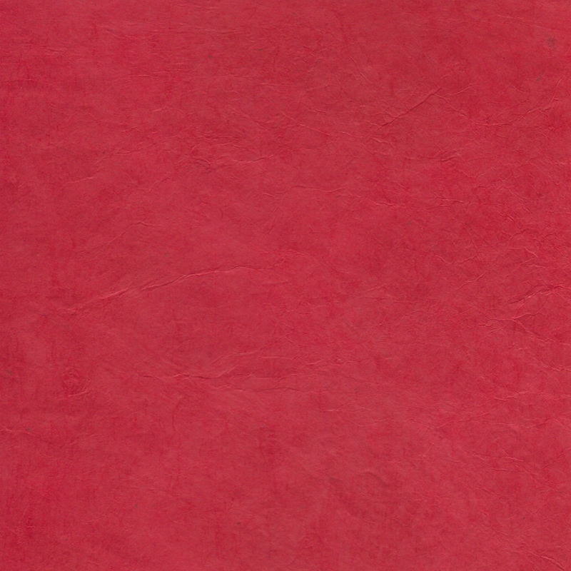 Solid Colour Lokta - Red