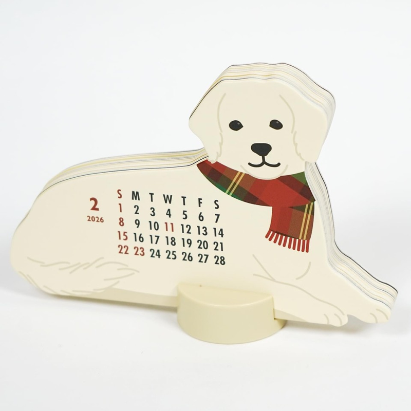 2026 Retriever Die Cut Calendar