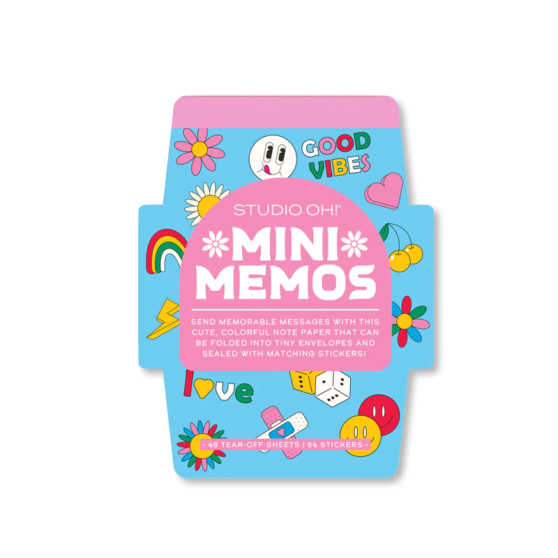 Retro Vibes Mini Memos