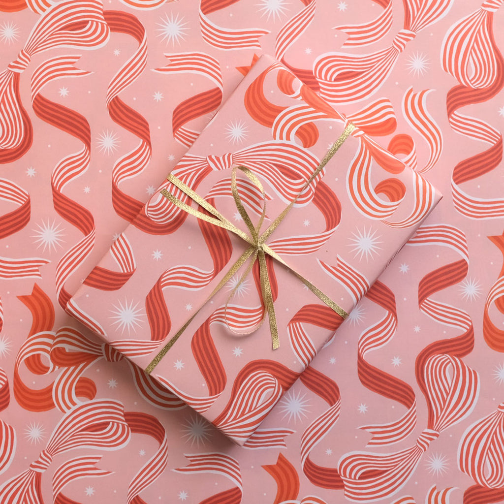 Ribbons Gift Wrap Sheet
