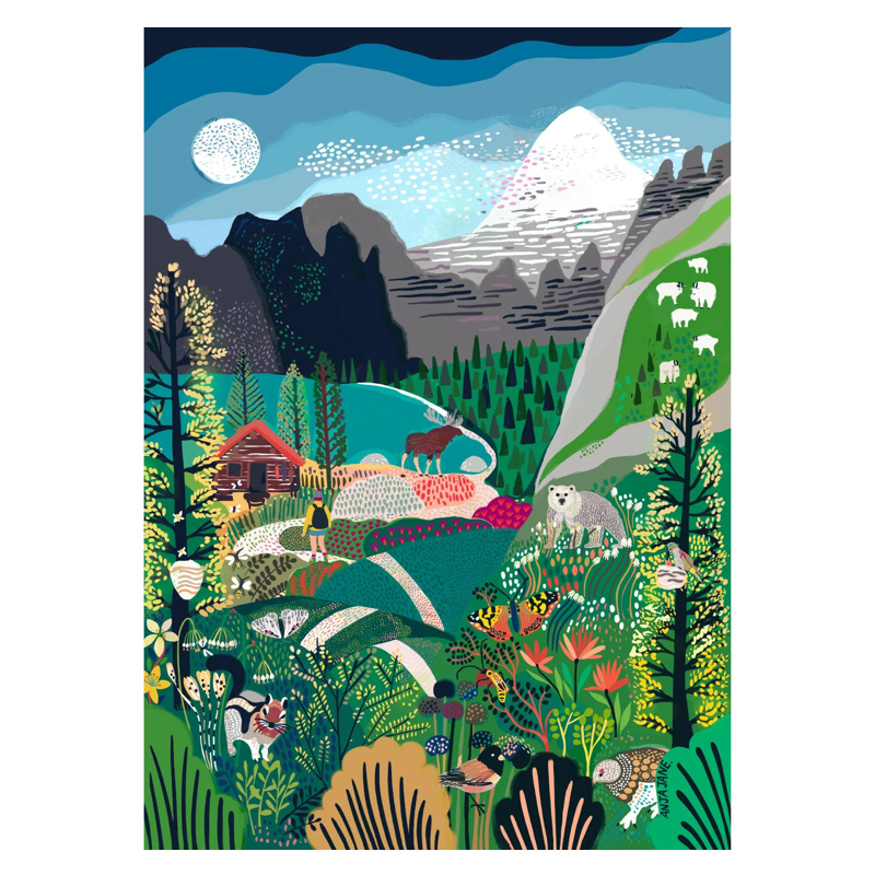 Rockies Explorer 500 Piece Puzzle
