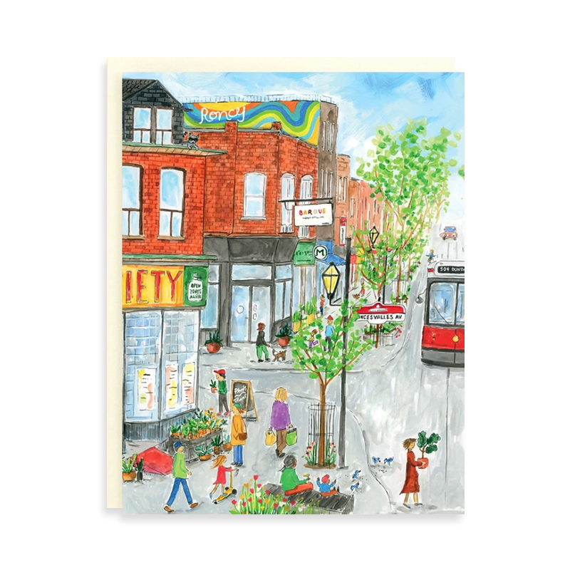 Toronto Roncesvalles Summer Single Card