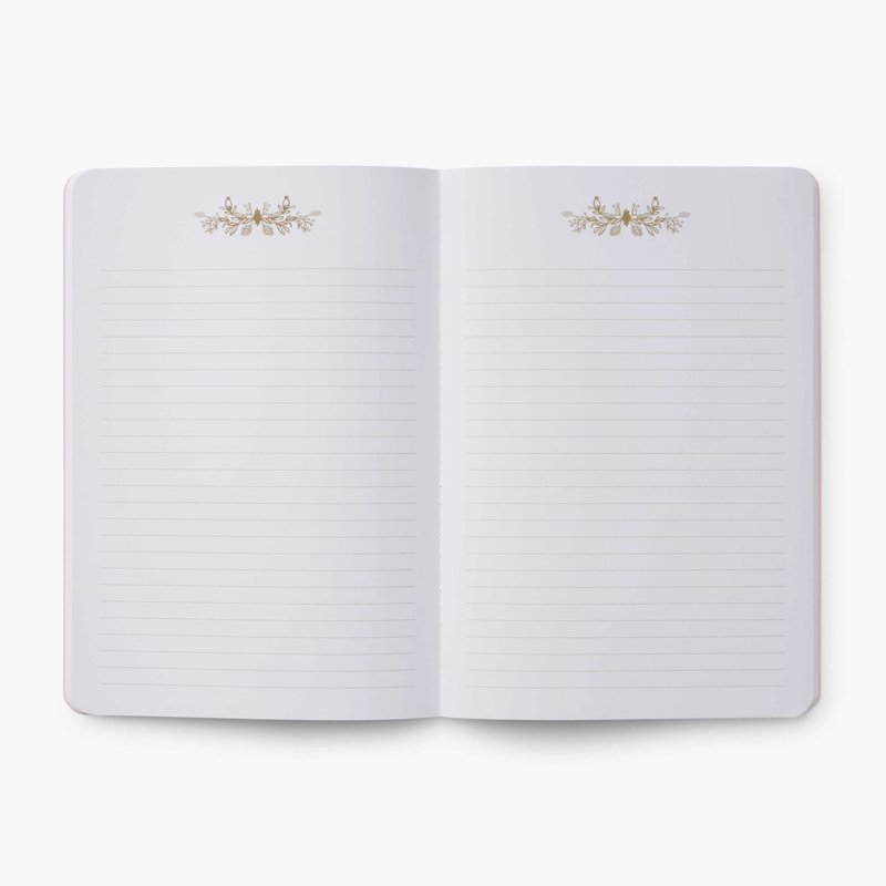 Rifle Paper Co. Roses Notebooks S/3