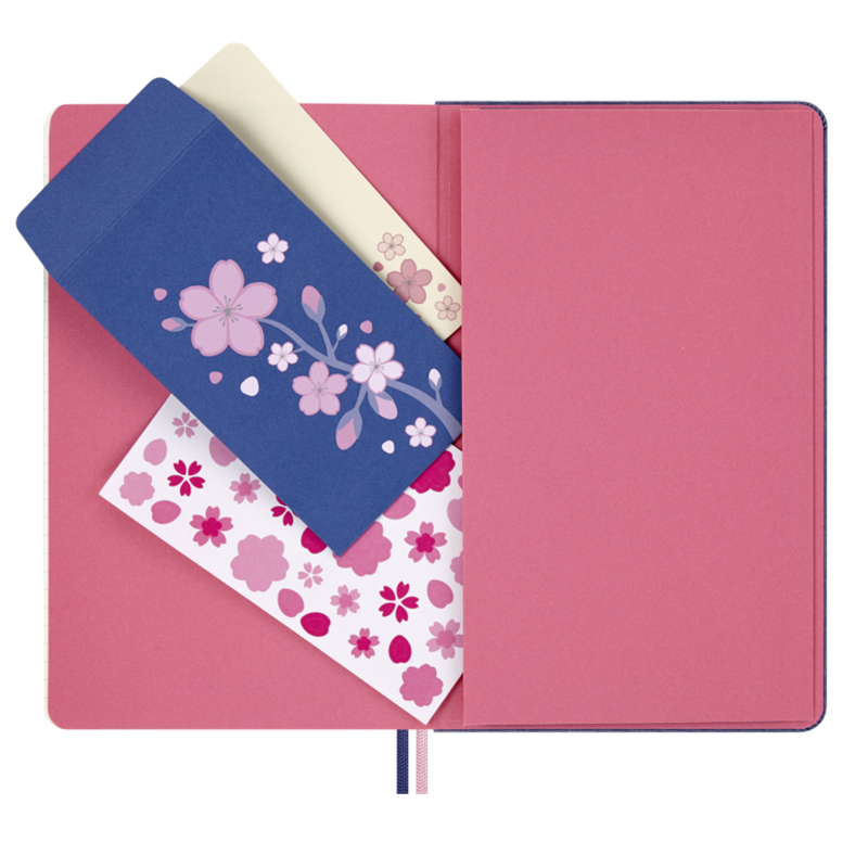 Sakura Large Hard Cover Notebook