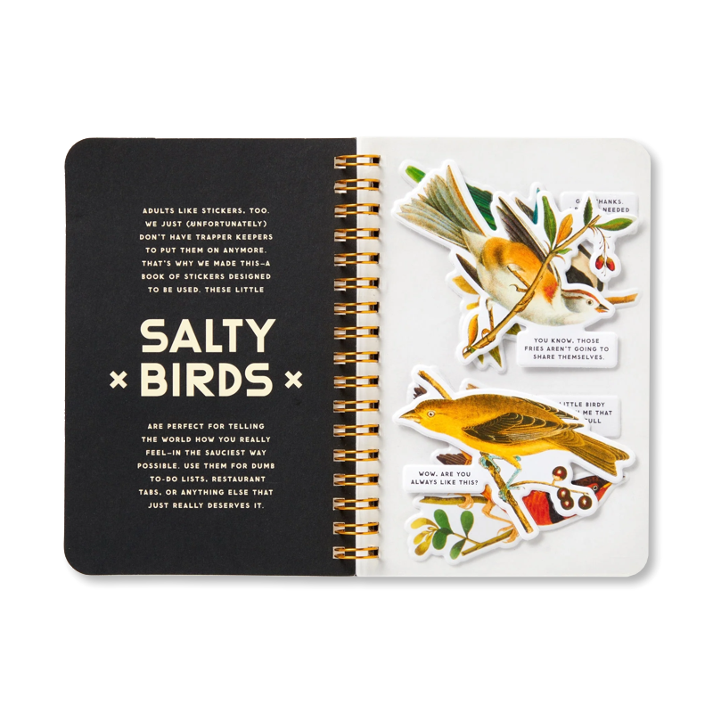 Salty Birds Sticker Book