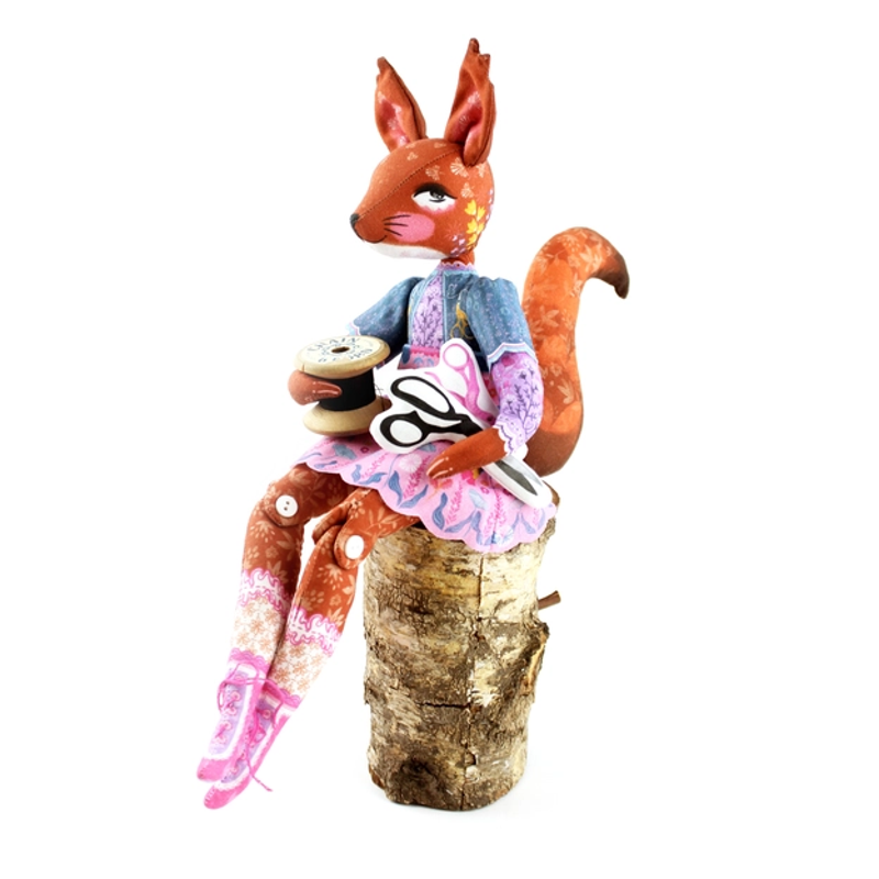 DIY Dolly Kit - Sami the Sewing Squirrel