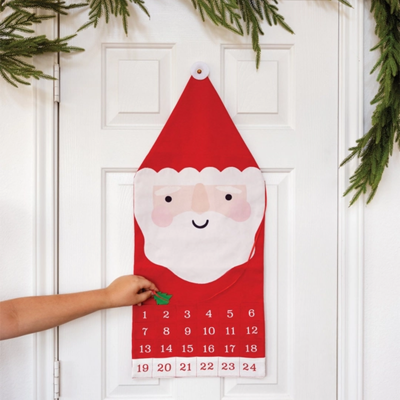 Santa Canvas Advent Calendar