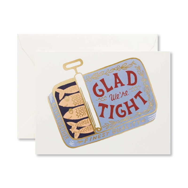 Tight As Sardines Single Card