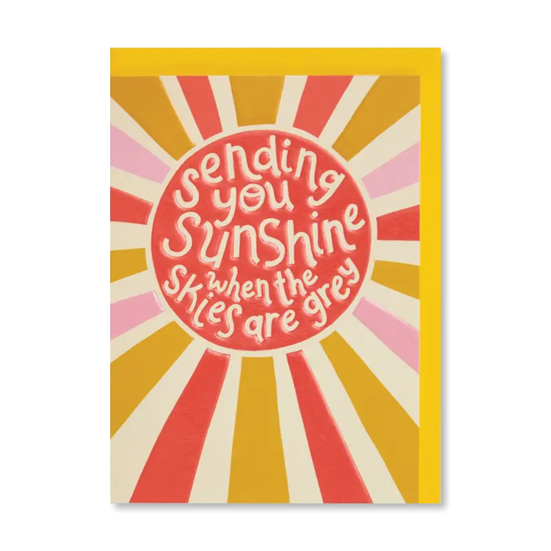 Sending You Sunshine Single Card