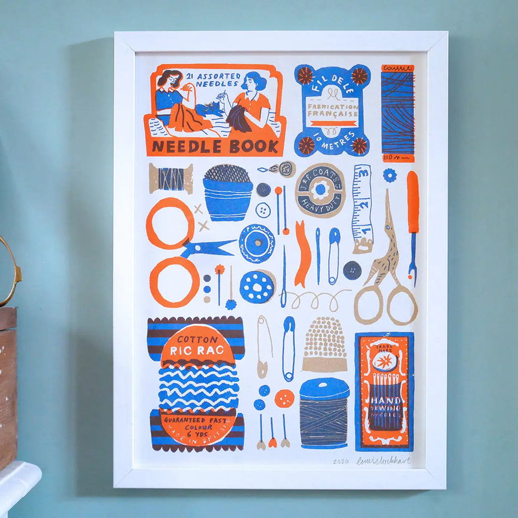 Sewing Collection Riso Print