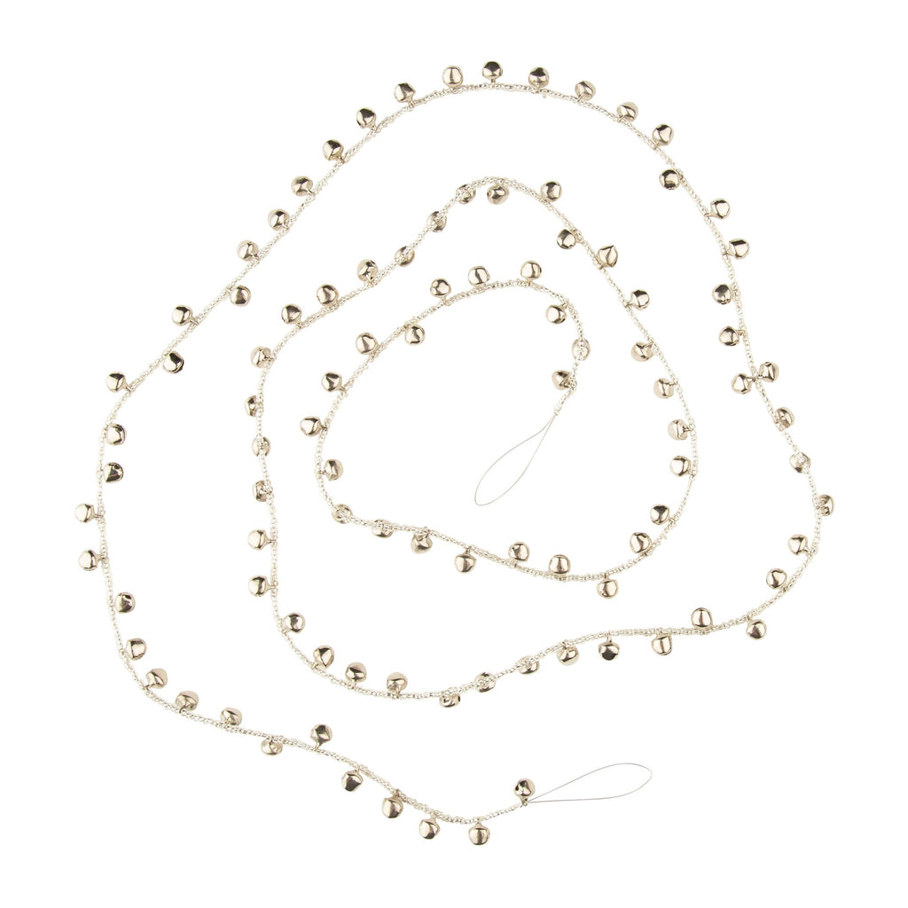 Silver Jingle Bell Garland