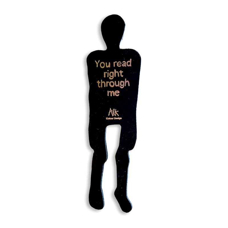 Skeleton Leather Bookmark
