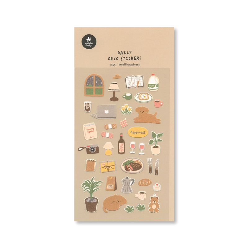 Small Happiness Deco Sticker Set
