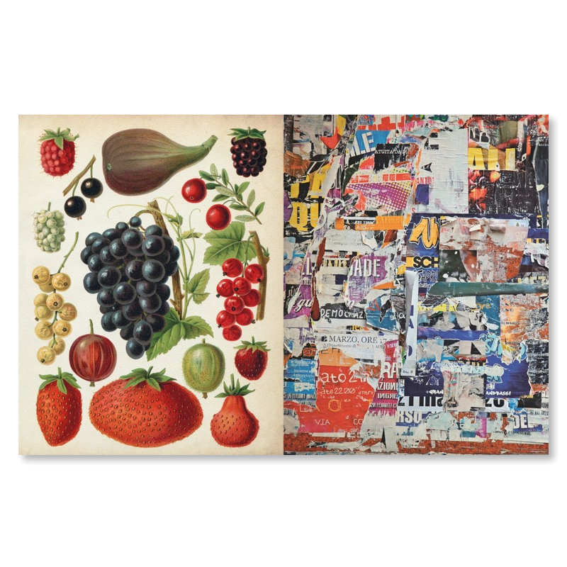 Snipping The Stress Away Collage Book