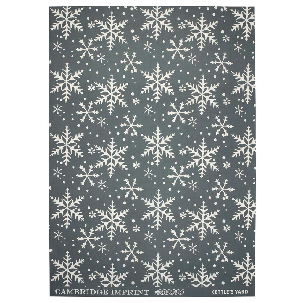 Snowflake Patterned Paper Gift Wrap