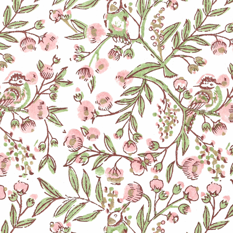 Song Birds Blush Wrap Sheet