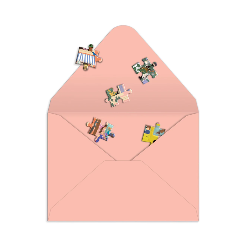 Spring Street Puzzle Card