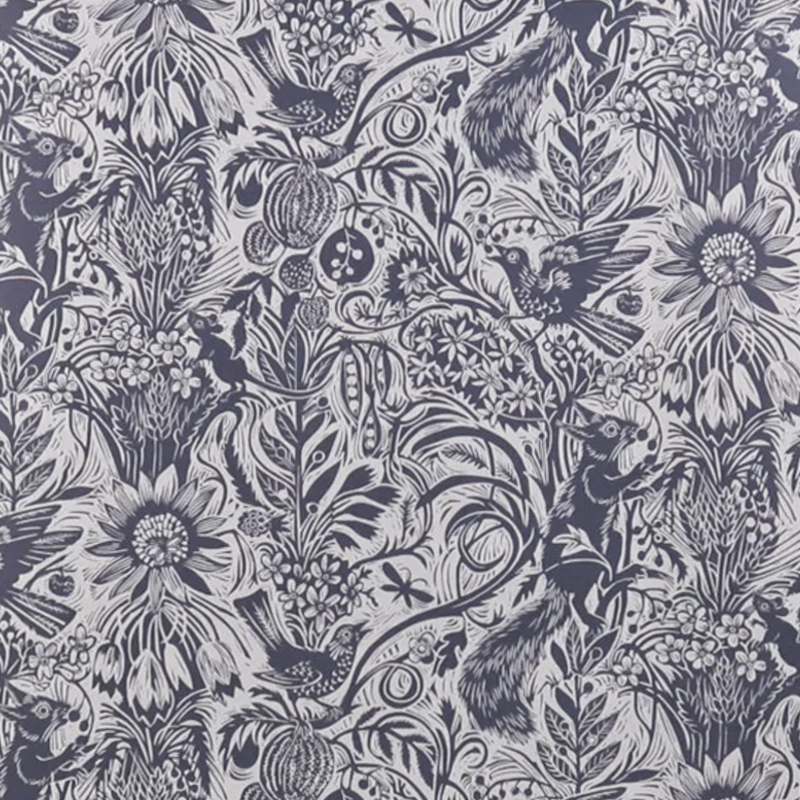 Squirrel & Sunflower Double Sided Gift Wrap Sheet