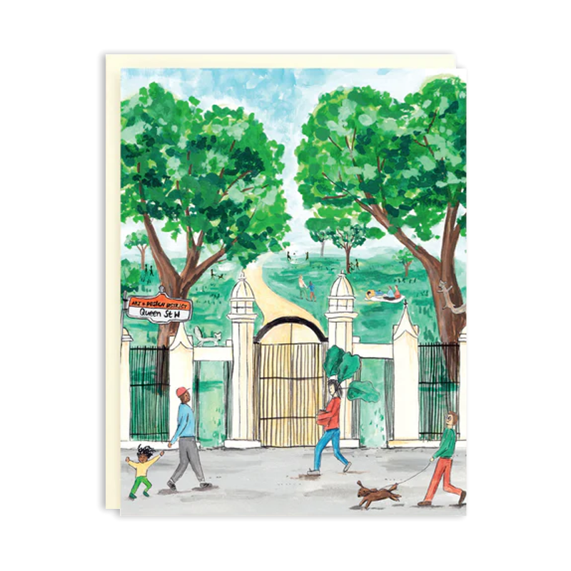 Toronto Bellwoods Summer Single Card