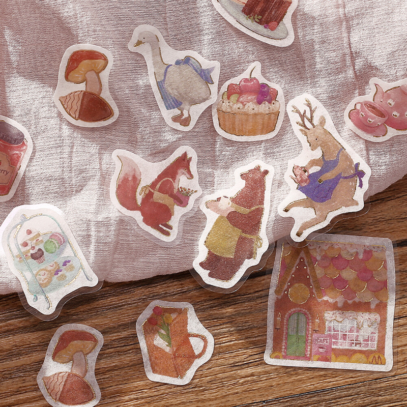 Sweet Cafe Stickers
