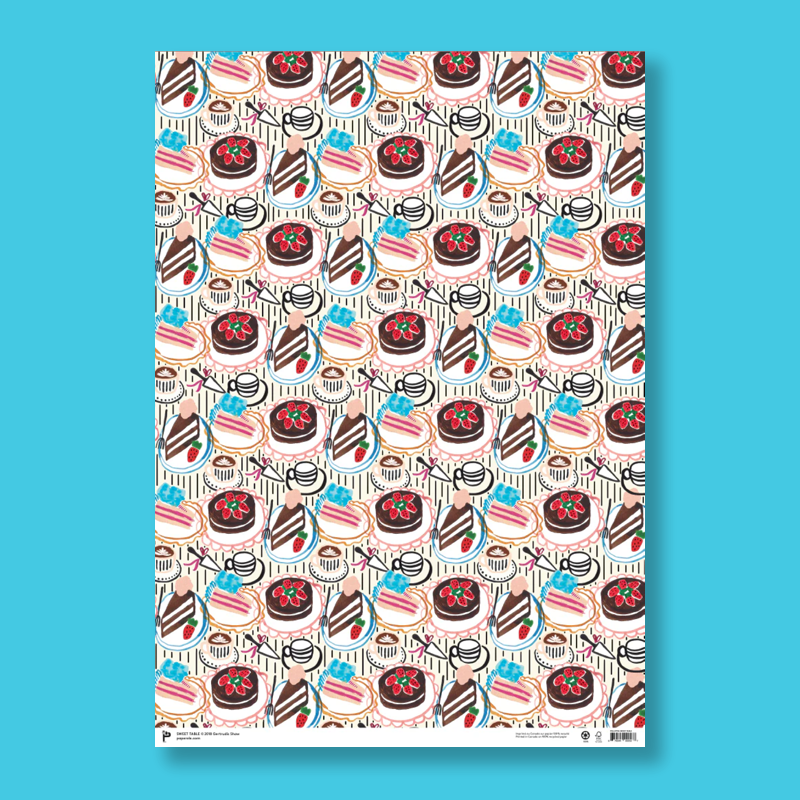 Sweet Table Gift Wrap Sheet