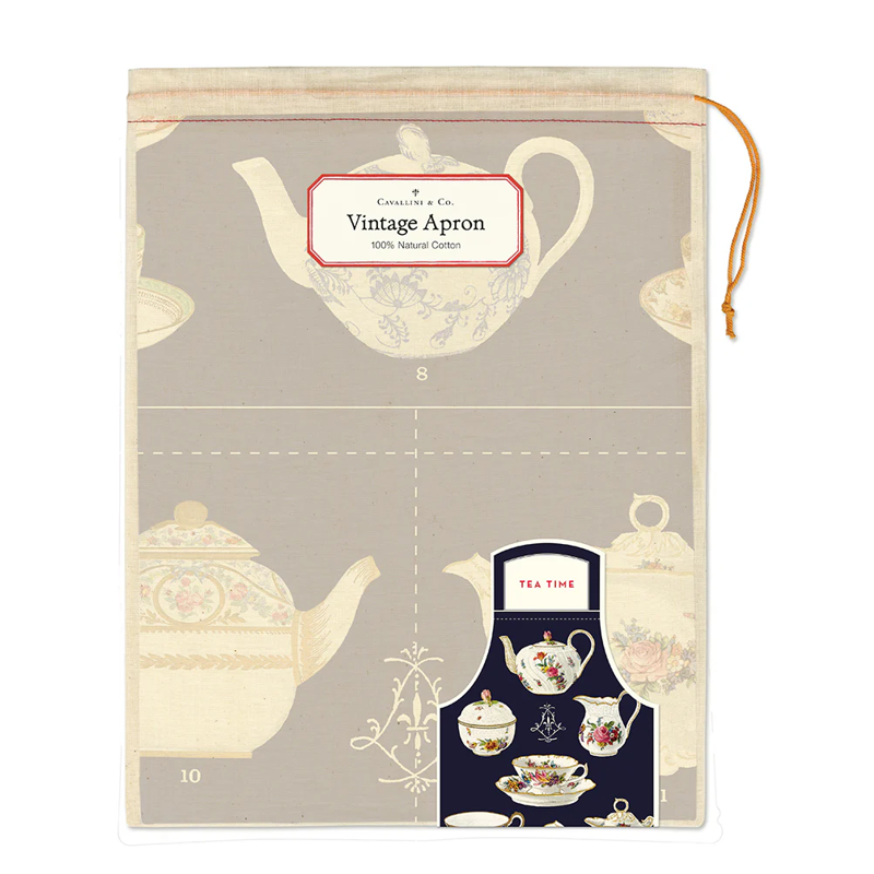 Tea Time Vintage Apron