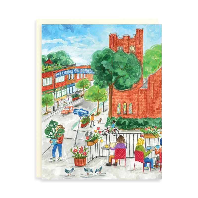 Toronto the Danforth Single Card