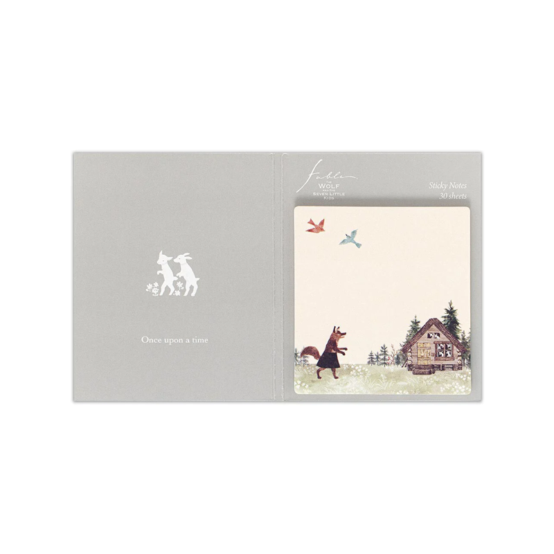 The Wolf & The Seven Little Kids Sticky Notes