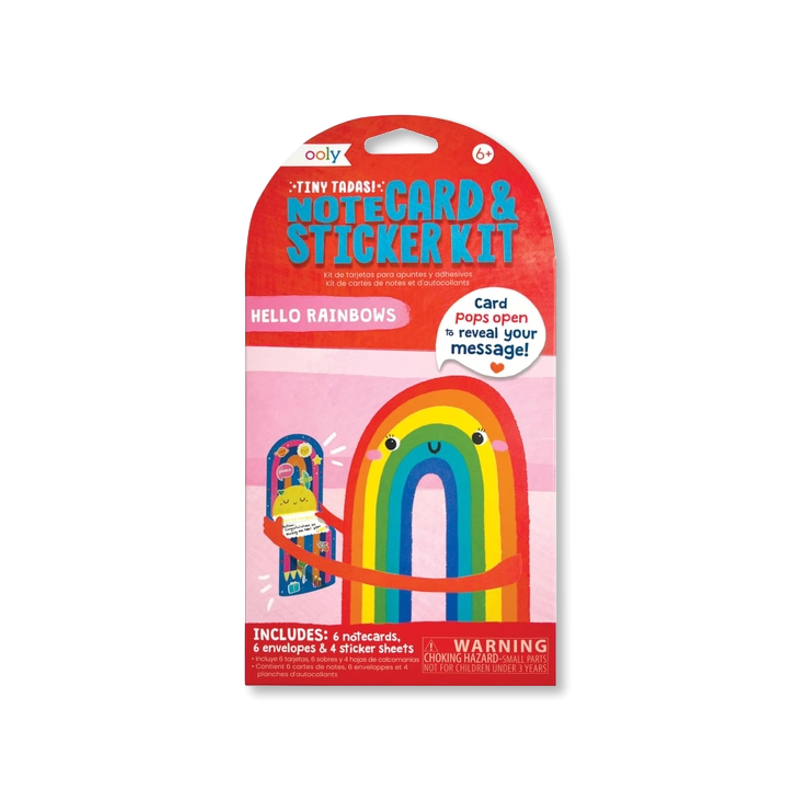 Tiny Tada! Note Card & Sticker Set